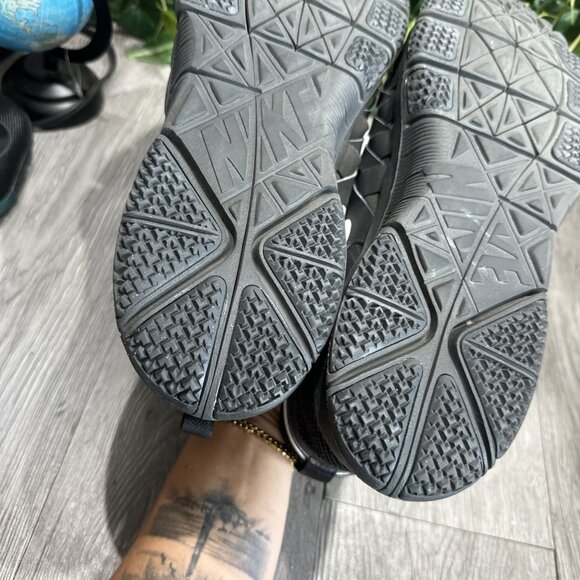 Nike Free Trainer 5.0 579811-010 Black White Mens Size 14 Running Shoes - Picture 8 of 10